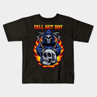 FALL AND OUT BAND Kids T-Shirt